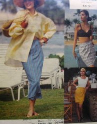 8379 SO EZ VOGUE WRAP SKIRT LENGTHS, DRAPE PATTERN 6-10
